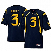 West Virginia Mountaineers 3 Stedman Bailey Navy College Football Jersey Dzhi,baseball caps,new era cap wholesale,wholesale hats